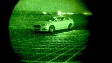 Ford Fusion Autonomous Research Vehicles Use LiDAR Sensor...